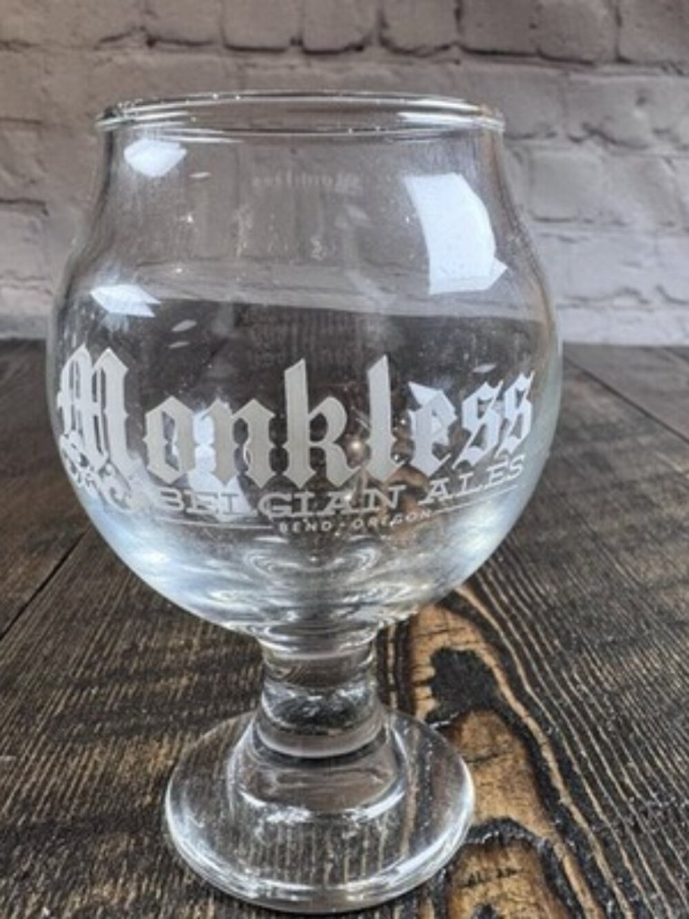 Monkless Belgian Ales - Brewing Brewery Beer - Snifter Glass - Taster - Picture 3 of 7